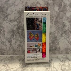 New!! London Kaye Neon Yarn Set Flutter Flutter Butterfly theme